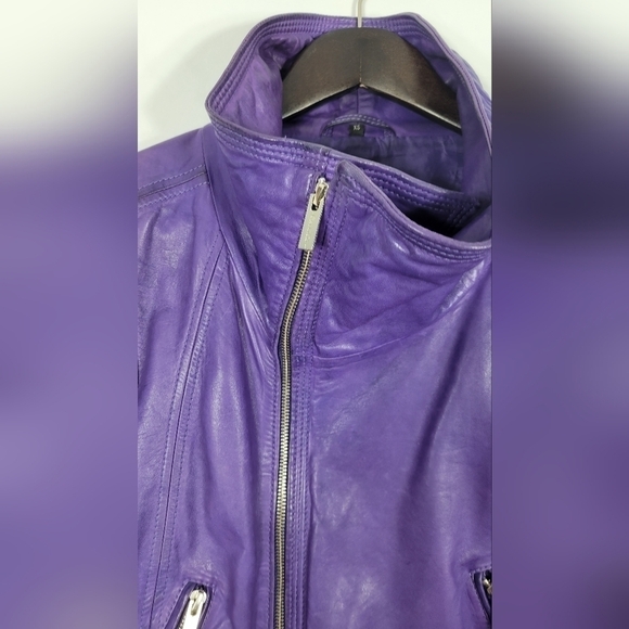 GalliCo Leather Jacket #535 Size XS - Picture 4 of 13